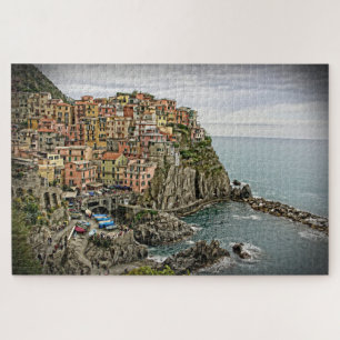 Manarola, Italy - Cinque Terre - 20x30 - 1014 pc Jigsaw Puzzle