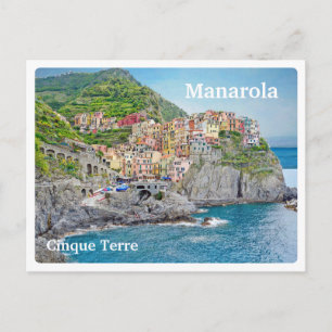 MANAROLA - Italy - CINQUETERRE - views - Postcard