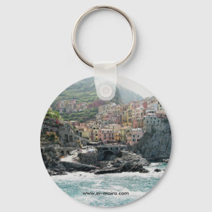Manarola, Italy Keychain