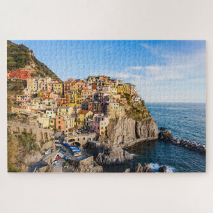 Manarola landscape, Cinque Terre, Italy Jigsaw Puzzle