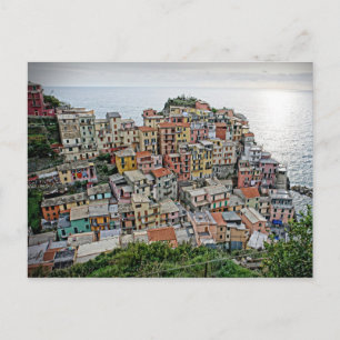 Manarola - The Cinque Terre - Italy Postcard