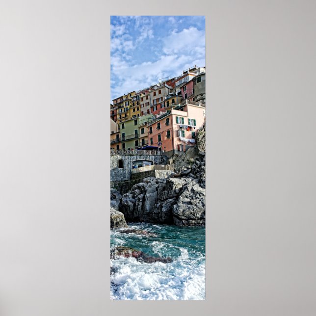 Manarola - The Cinque Terre - Italy Poster (Front)