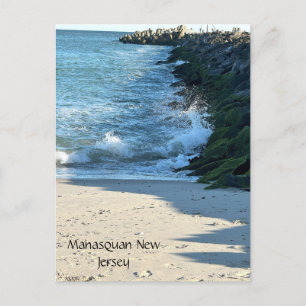 Manasquan New Jersey Jetty Postcard