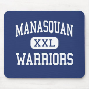 Manasquan - Warriors - High - Manasquan New Jersey Mouse Pad