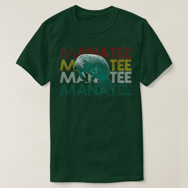 Manatee 2 T-Shirt (Design Front)