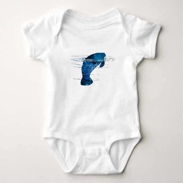 Manatee Baby Bodysuit (Front)