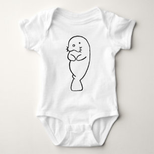 Manatee Baby Bodysuit