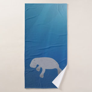 Manatee Bath Towel