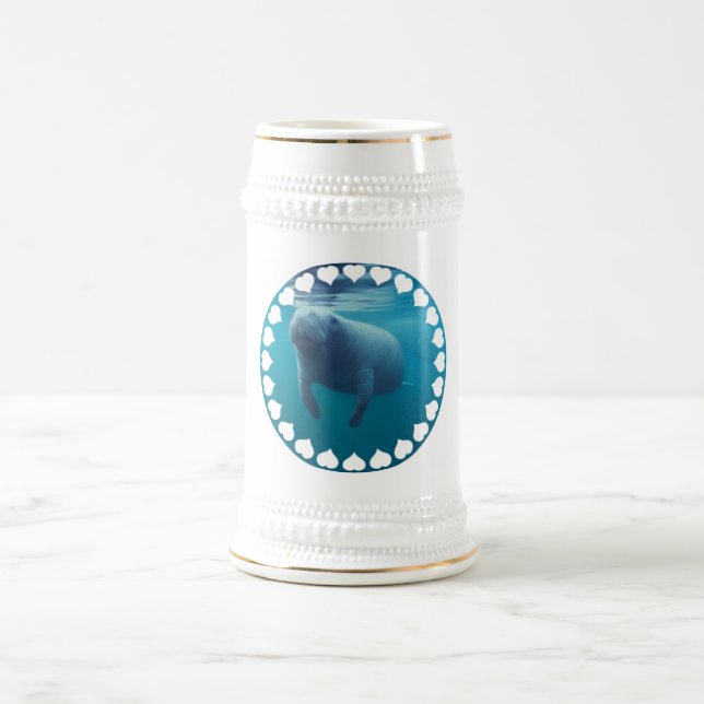 Manatee Beer Stein (Center)