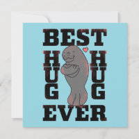 Manatee - Best Hug Ever - Hug - ASL Design