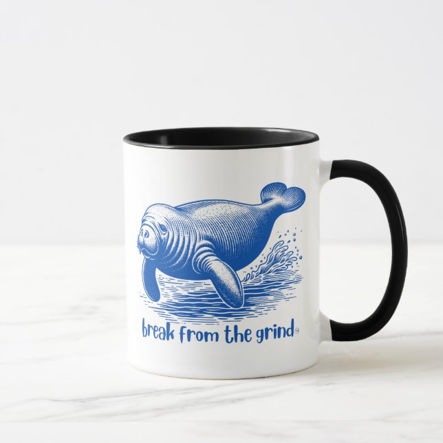 Manatee BFTG Coffee Mug (Right)