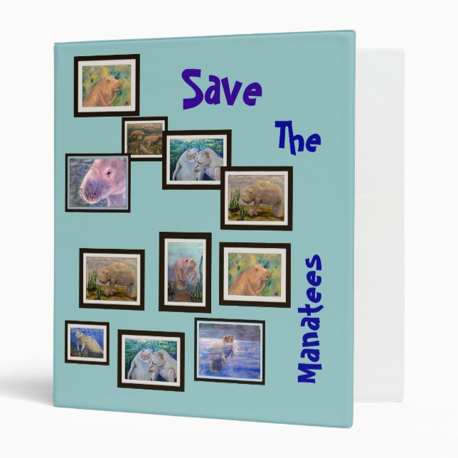 Manatee Binder (Front/Inside)