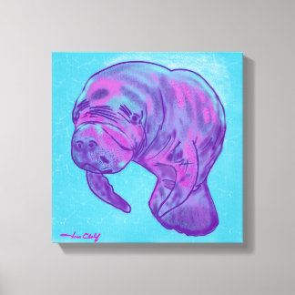 Manatee Canvas Print