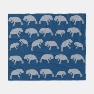 Manatee Fleece Blanket