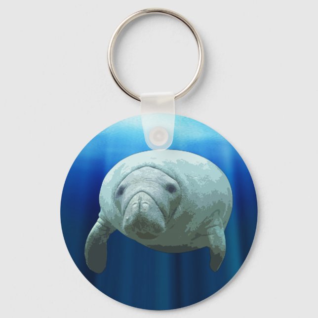 Manatee Keychain (Front)