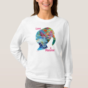 Manatee Long Sleeved T Shirts
