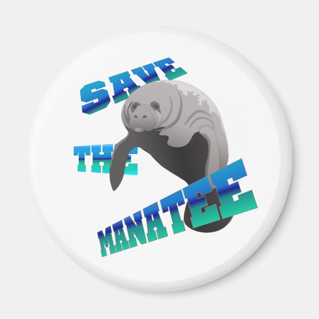Manatee Magnet (Front)