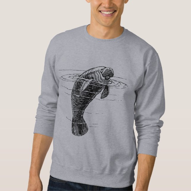 Manatee mens shirt (Front)