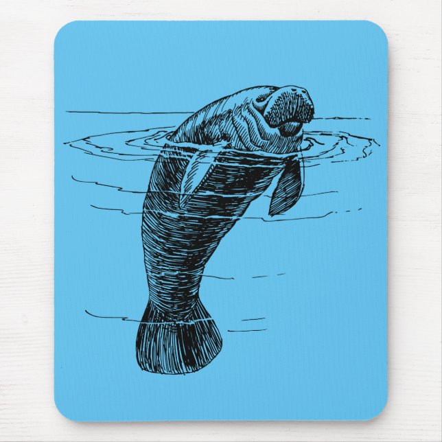Manatee mousepad (Front)