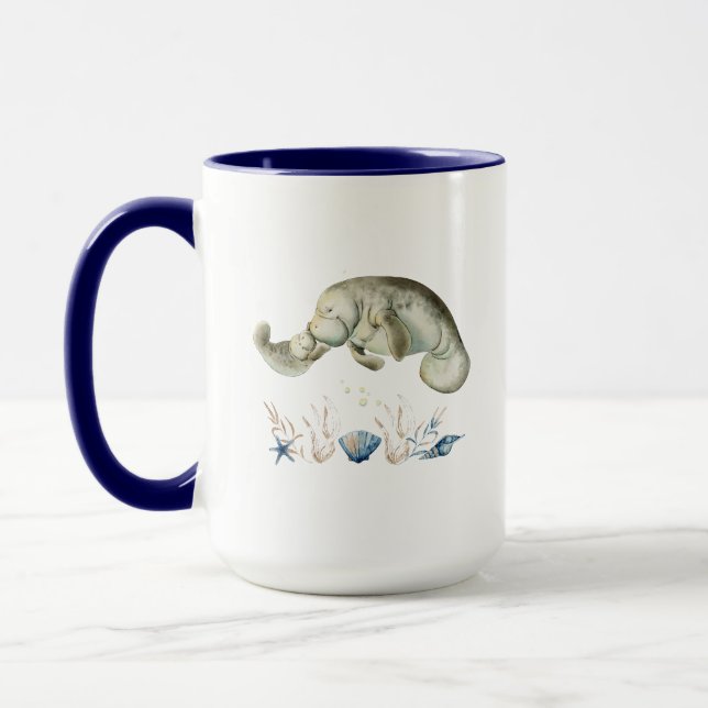Manatee Mug (Gauche)