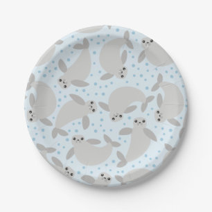 manatee paper plates