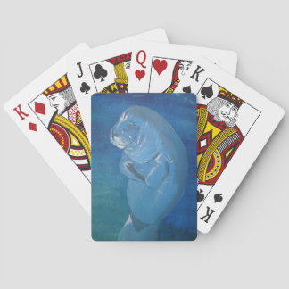 manatee playing cards