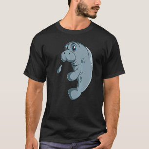 Manatee Sea Cow Kids Boys Girls T-Shirt