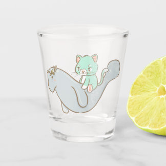 Manatee Shot Glass