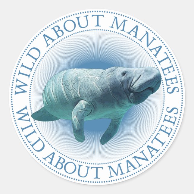 Manatee Stickers (Front)