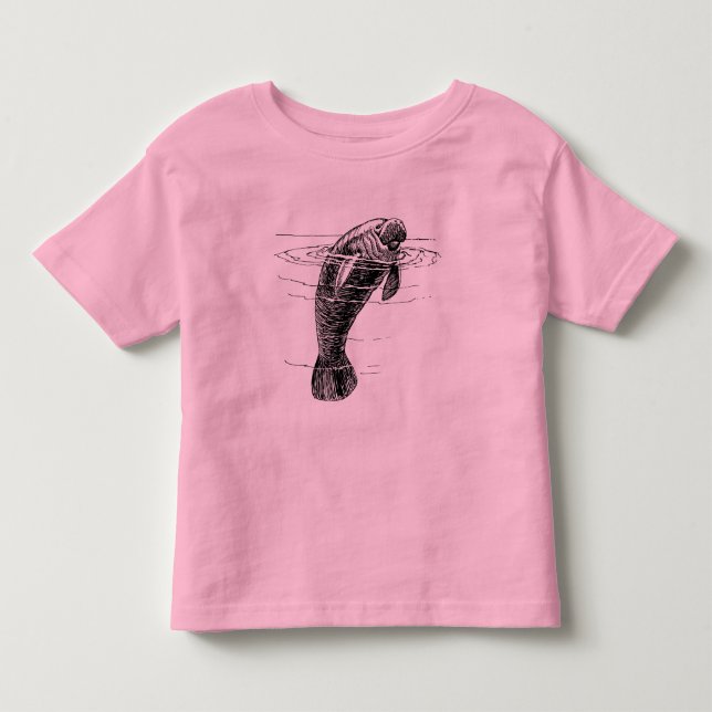 Manatee toddler shirt (Front)