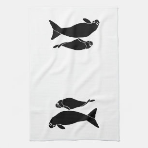 Manatees Kitchen Towel