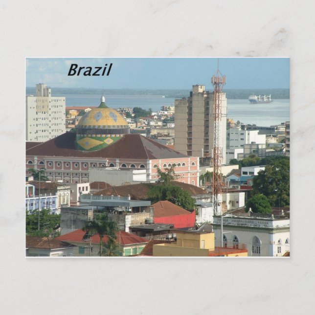 MANAUS--BRAZIL--Angie.JPG Postcard (Front)