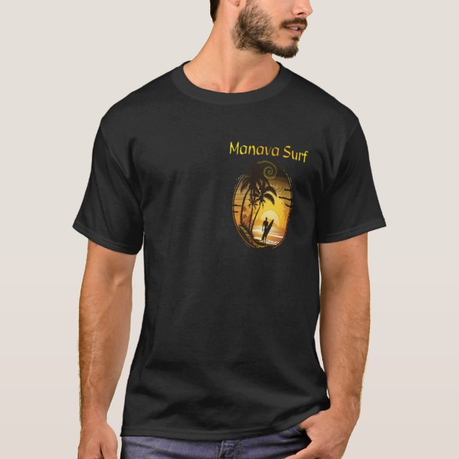 Manava Surf Tahiti T-Shirt (Front)