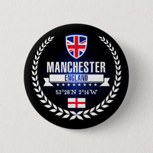 Manchester 2 Inch Round Button