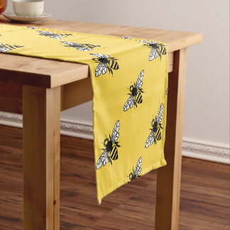 Manchester Bee Short Table Runner