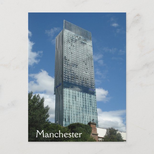 Manchester Beetham Tower Postcard (Front)