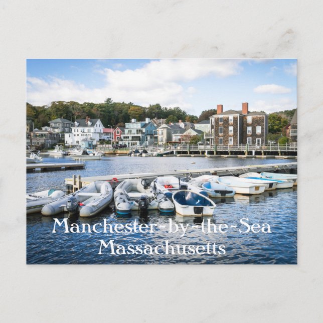 Manchester-by-the-Sea Massachusetts Postcard (Front)