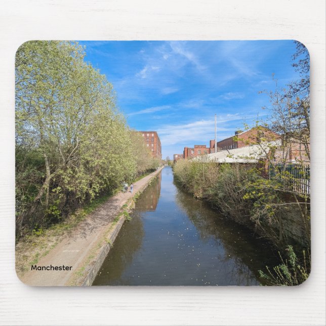 Manchester Canals Mouse Pad (Front)