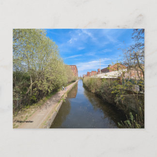 Manchester Canals Postcard