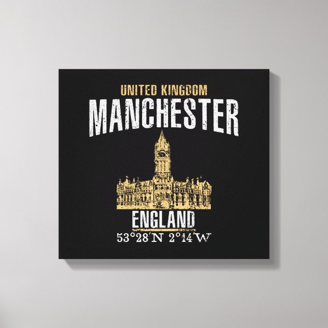 Manchester Canvas Print (Front)