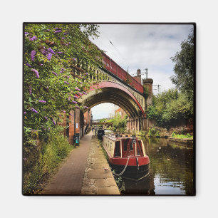 Manchester Castlefield Canal Magnet