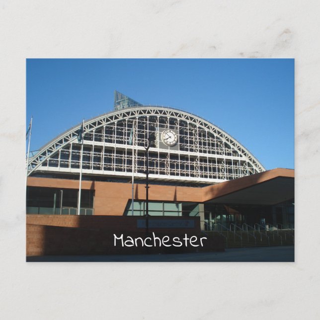 Manchester Central Postcard (Front)