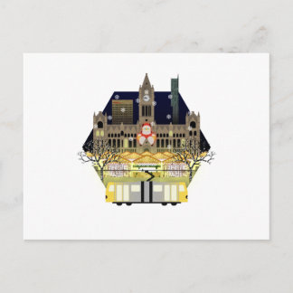 Manchester Christmas Markets Holiday Postcard