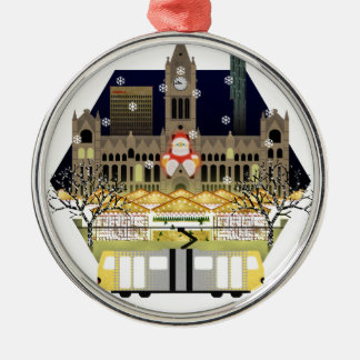 Manchester Christmas Markets Metal Ornament