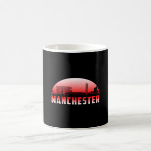 Manchester City Cityscape Skyline Funny Gift Idea Coffee Mug