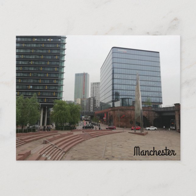 Manchester Cityscape Postcard (Front)