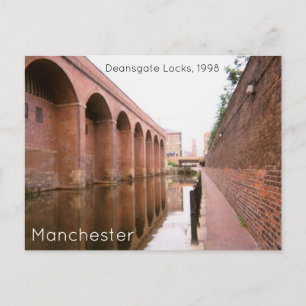 Manchester Deansgate Locks 1998 Postcard