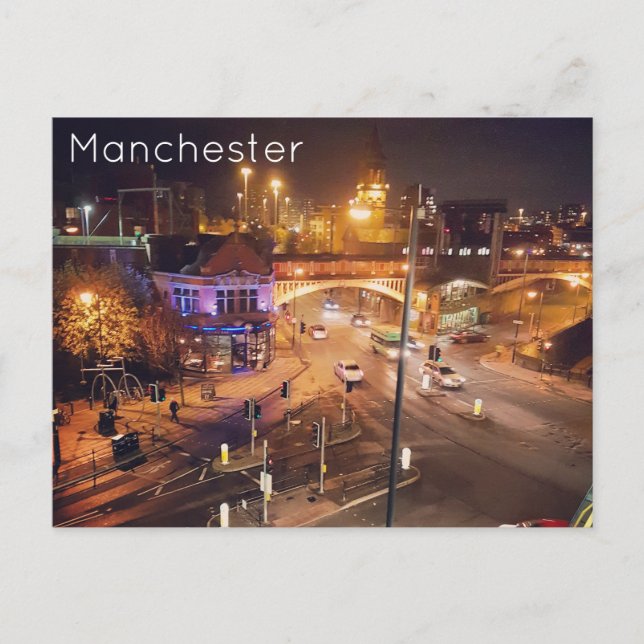 Manchester Deansgate Postcard (Front)