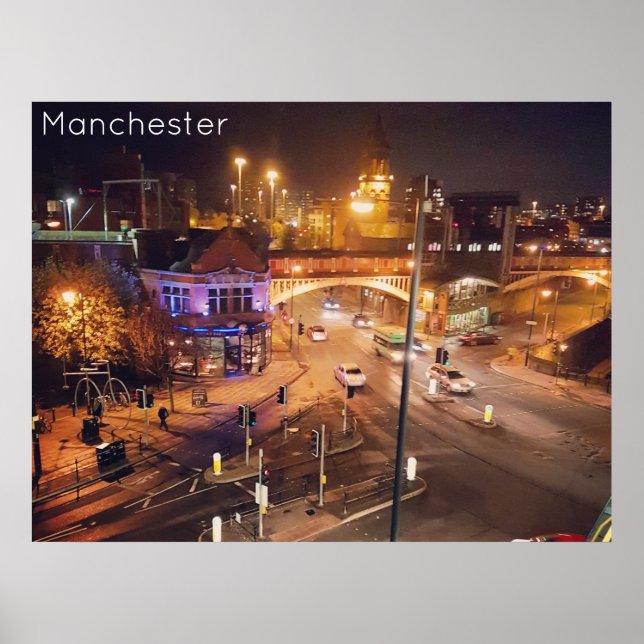 Manchester Deansgate Poster (Front)