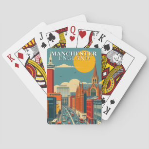 Manchester England Playing Cards Deck Vintage